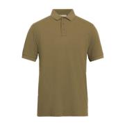 Groen Katoenen Poloshirt Alpha Studio , Green , Heren