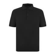 Zwarte Katoenen Poloshirt Klassieke Stijl People of Shibuya , Black , ...