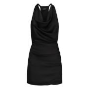 Chique Zwarte Jurk voor elke gelegenheid Andamane , Black , Dames