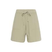 Groene Shorts & Knickers Zeegras Kaffe , Beige , Dames