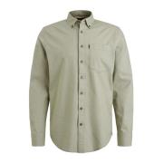 Lange Mouw Jurk Oxford Levi PME Legend , Beige , Heren