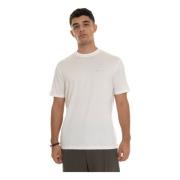 Logo T-shirt, ronde hals, korte mouwen Emporio Armani , White , Heren