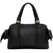 Pre-owned Leather handbags Salvatore Ferragamo Pre-owned , Black , Dam...