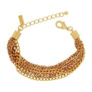 Gouden Gebreide Armband Dansk Copenhagen , Yellow , Dames