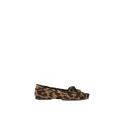 Loafers met luipaardprint en kwastdetail Paris Texas , Multicolor , Da...