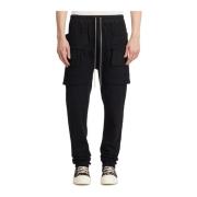 Cargo Broek met Trekkoord Rick Owens , Black , Heren