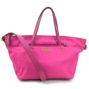 Pre-owned Fabric handbags Salvatore Ferragamo Pre-owned , Pink , Dames