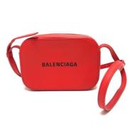 Pre-owned Leather balenciaga-bags Balenciaga Vintage , Red , Dames