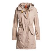 Tank Zomer Parka Zand Parajumpers , Beige , Dames