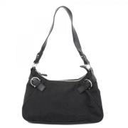 Pre-owned Nylon handbags Salvatore Ferragamo Pre-owned , Black , Dames