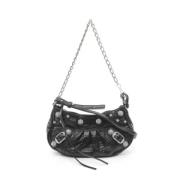 Pre-owned Leather balenciaga-bags Balenciaga Vintage , Black , Dames