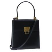 Pre-owned Leather handbags Salvatore Ferragamo Pre-owned , Black , Dam...