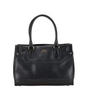 Pre-owned Leather handbags Salvatore Ferragamo Pre-owned , Black , Dam...