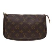 Pre-owned Canvas louis-vuitton-bags Louis Vuitton Vintage , Brown , Da...