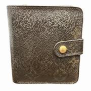 Pre-owned Canvas wallets Louis Vuitton Vintage , Brown , Dames