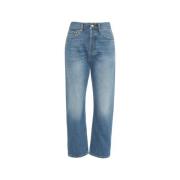 Blauwe Bella 90s Fit Jeans Cycle , Blue , Dames