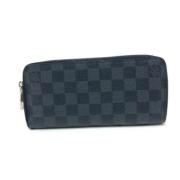 Pre-owned Cotton wallets Louis Vuitton Vintage , Black , Dames