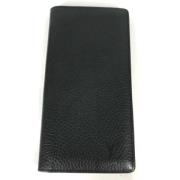 Pre-owned Leather wallets Louis Vuitton Vintage , Black , Dames