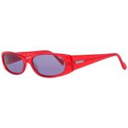 Rode Plastic Ovale Zonnebril More & More , Red , Dames