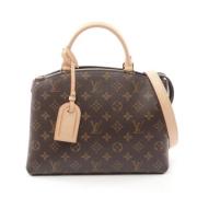 Pre-owned Leather louis-vuitton-bags Louis Vuitton Vintage , Brown , D...