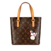 Pre-owned Canvas louis-vuitton-bags Louis Vuitton Vintage , Brown , Da...