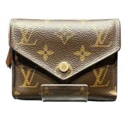 Pre-owned Canvas wallets Louis Vuitton Vintage , Brown , Dames