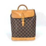 Pre-owned Cotton louis-vuitton-bags Louis Vuitton Vintage , Brown , Da...