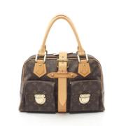 Pre-owned Leather louis-vuitton-bags Louis Vuitton Vintage , Brown , D...