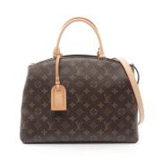 Pre-owned Leather louis-vuitton-bags Louis Vuitton Vintage , Brown , D...