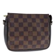 Pre-owned Canvas pouches Louis Vuitton Vintage , Brown , Dames