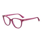 Mos596 MU1 Fuchsia Bril Moschino , Pink , Dames