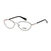 Roségouden Metalen Frame Bril UV-filter Guess , Pink , Unisex