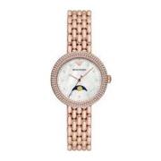 Roze Roestvrijstalen Analoge Quartz Horloge Armani , Multicolor , Dame...