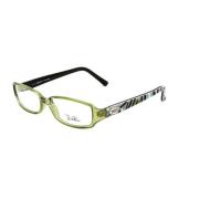 Groene Chic Plastic Frame Bril Emilio Pucci , Green , Dames