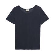 Zonnig linnen T-shirt Ines De La Fressange Paris , Blue , Dames