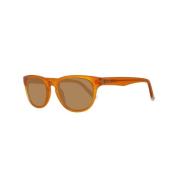 Vierkante zonnebril met oranje lensfilter Gant , Orange , Unisex