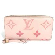 Pre-owned Leather wallets Louis Vuitton Vintage , Pink , Dames