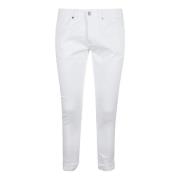 Slim Fit Jeans Dondup , White , Heren