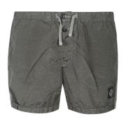 Sneldrogende Strand Zwembroek Stone Island , Green , Heren