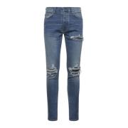 MX1 Distressed Skinny Jeans Amiri , Blue , Heren