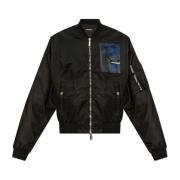 Jas type bomber Dsquared2 , Black , Heren