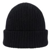 Kasjmier Zwarte Beanie Hoed Emerson Renaldi , Black , Dames