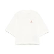 Wit T-shirt & Polo Set Palm Angels , White , Dames