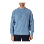 Blauw Gestreept Sweatshirt voor Heren Scotch & Soda , Blue , Heren