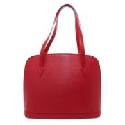 Pre-owned Leather shoulder-bags Louis Vuitton Vintage , Red , Dames