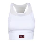 Top Emporio Armani EA7 , White , Dames