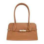 Schoudertas Goccia Medium Furla , Brown , Dames