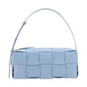 Kleine Baksteen Cassette Tas Bottega Veneta , Blue , Dames