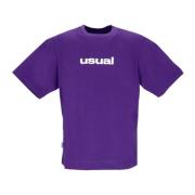 Lokale Tee Paarse Heren T-Shirt Usual , Purple , Heren