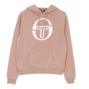 Martin Cropped Logo Dames Cropped Hoodie Mistery Rose Sergio Tacchini ...